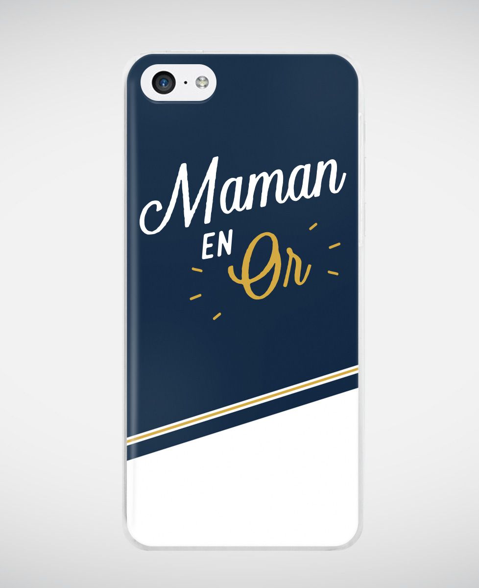 Coque smartphone Maman en Or
