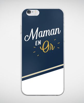 Coque smartphone Maman en Or