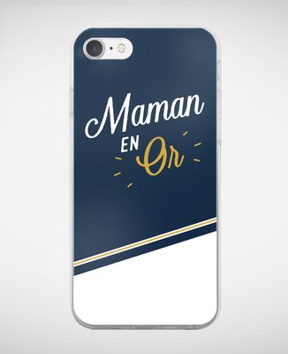 Coque smartphone Maman en Or