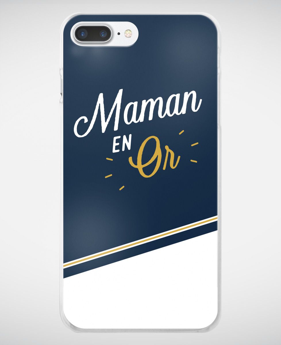 Coque smartphone Maman en Or