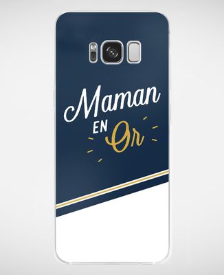 Coque smartphone Maman en Or