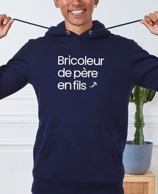 Hoodie homme Bricoleur de père en fils - Cadeaux Papa