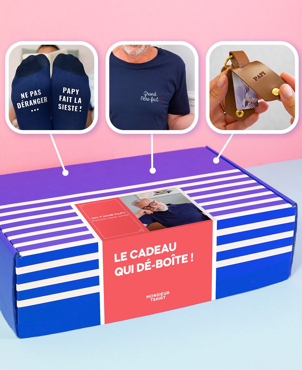 Coffret Cadeau à composer pour son Papy - Cadeaux Papy