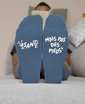 Chaussettes homme Santé mais pas des pieds Monsieur TSHIRT