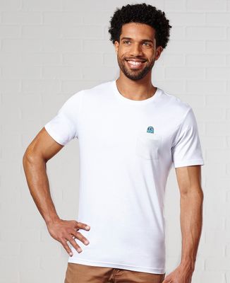 T-Shirt à Poche Fantôme jeux vidéo (Brodé)