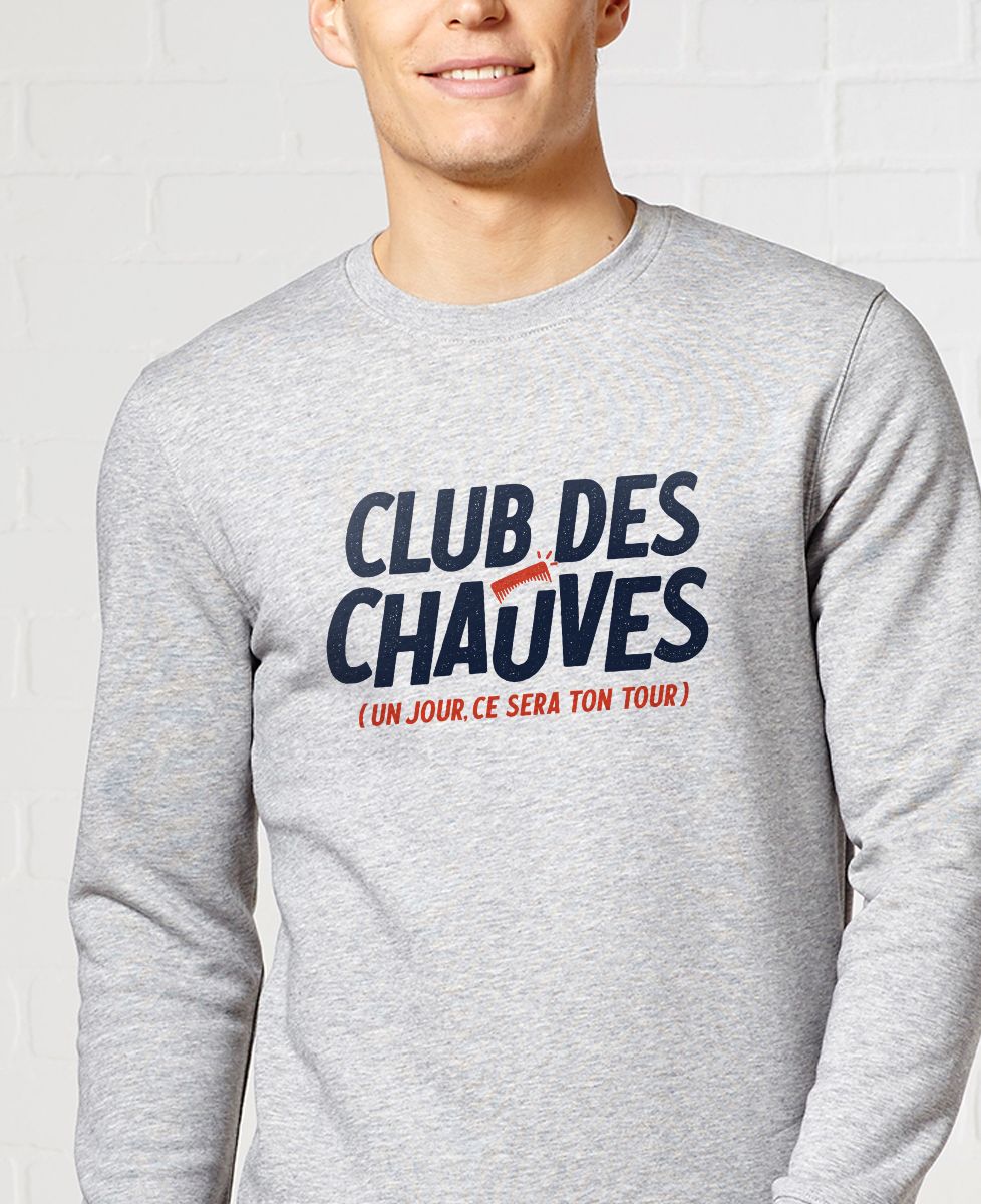 Sweatshirt homme Club des chauves