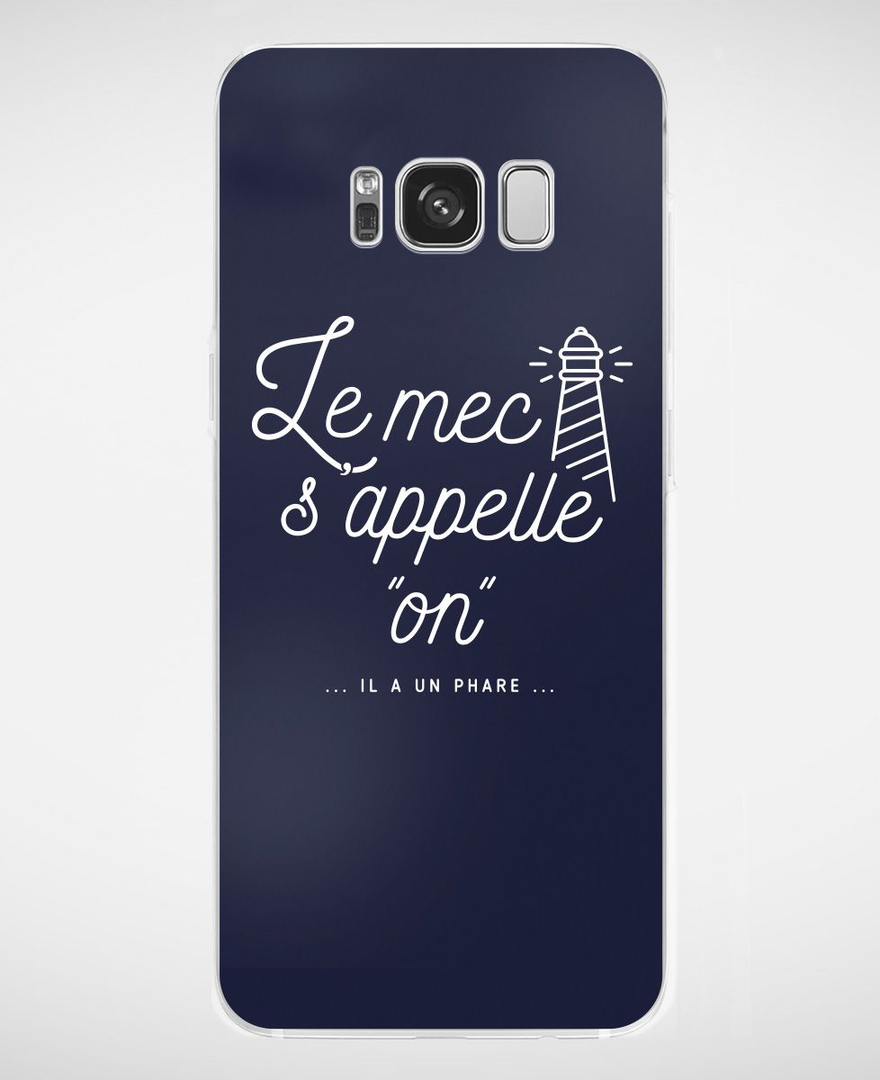 Coque smartphone Le mec s'appelle On