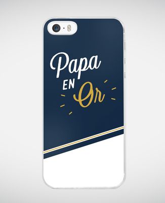 Coque smartphone Papa en Or