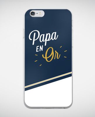 Coque smartphone Papa en Or