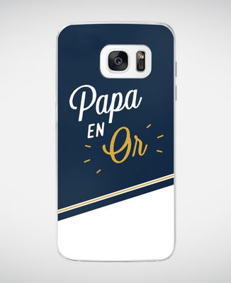 Coque smartphone Papa en Or