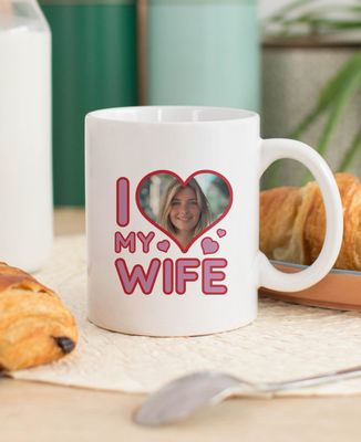 Mug I love my wife - Couple gifts