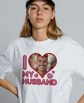 Women's T-Shirt I love my husband - Couple gifts