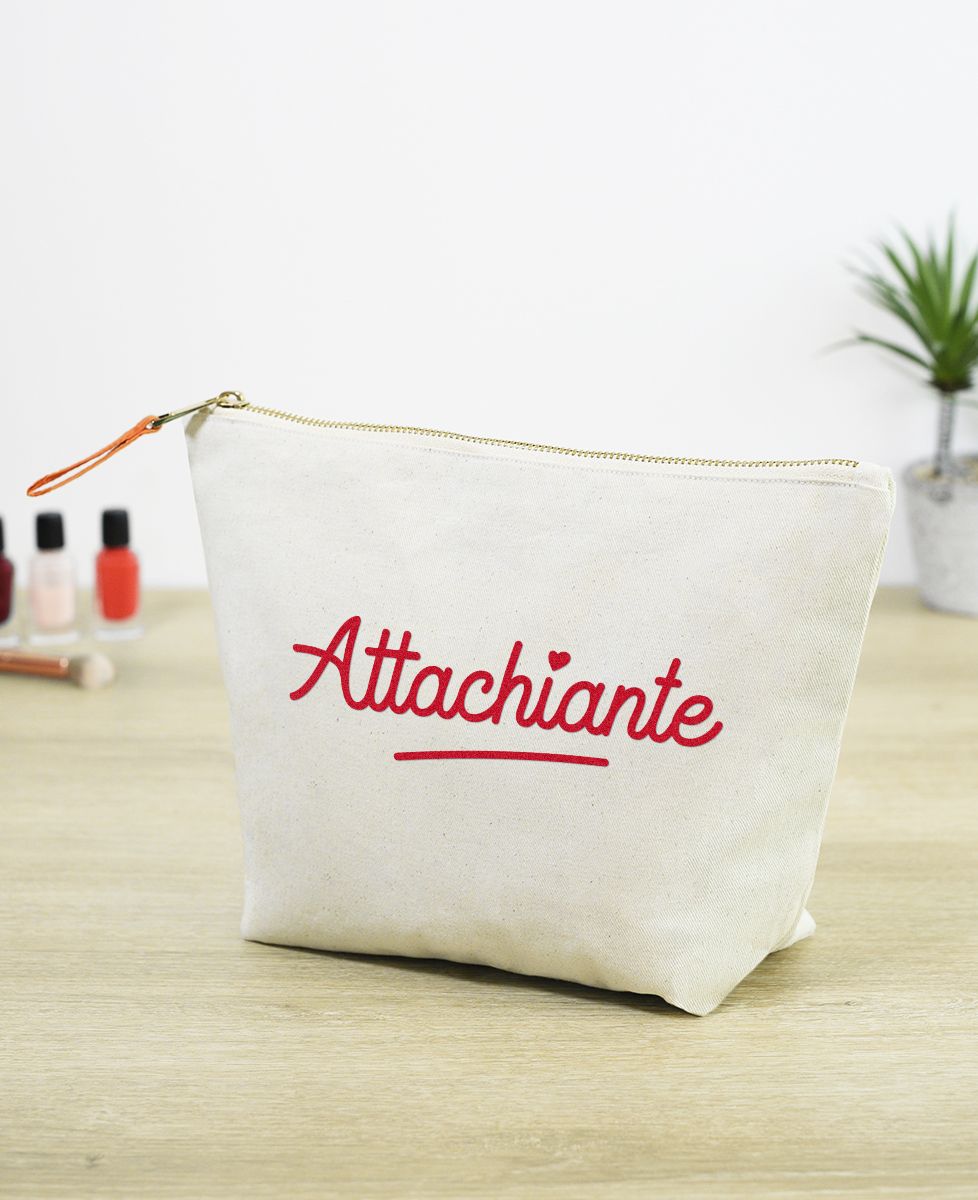 Trousse Attachiante (effet velours) - Cadeaux Couple