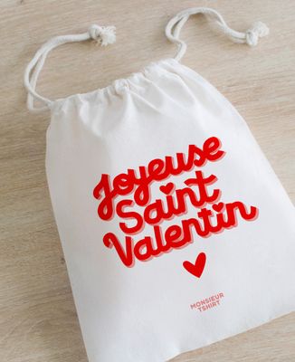 Pochon Joyeuse Saint Valentin