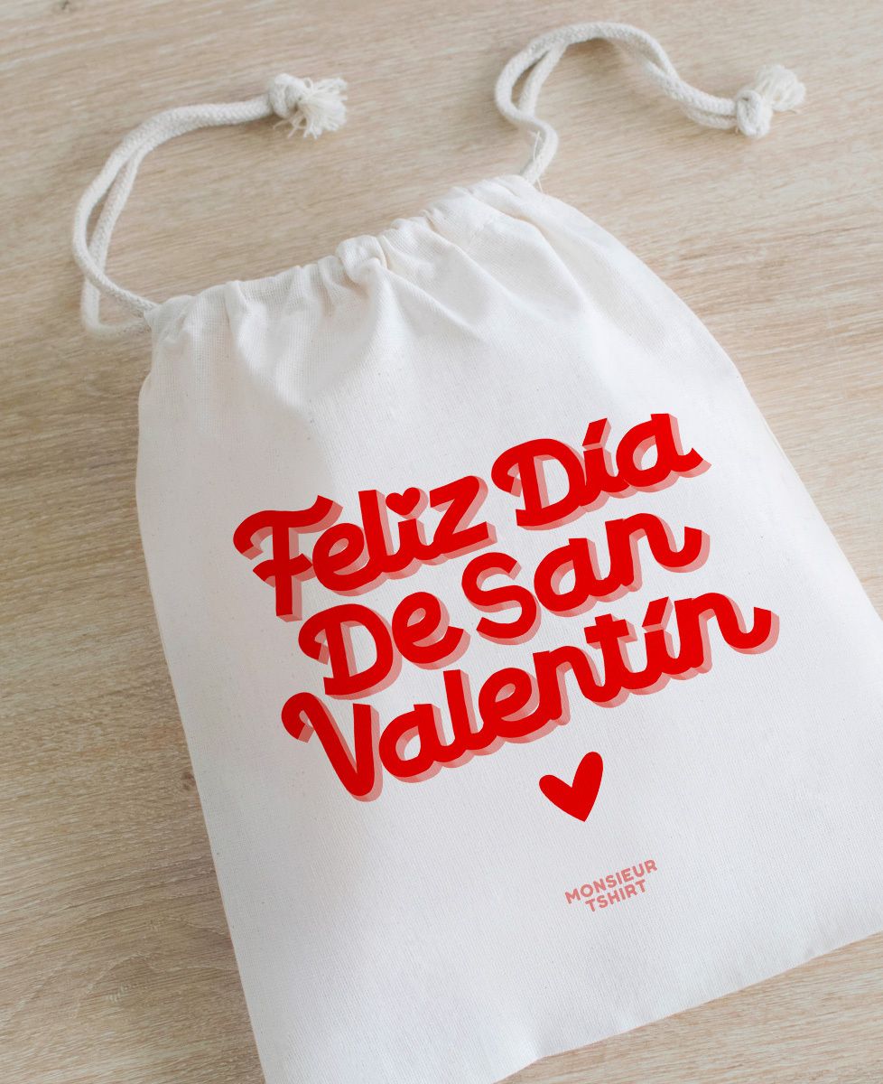 Embalaje Pochon Feliz dia de san Valentin - Regalos para parejas
