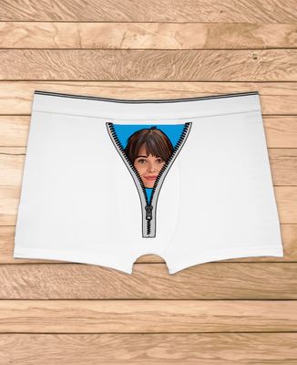 Visage zip personnalisé