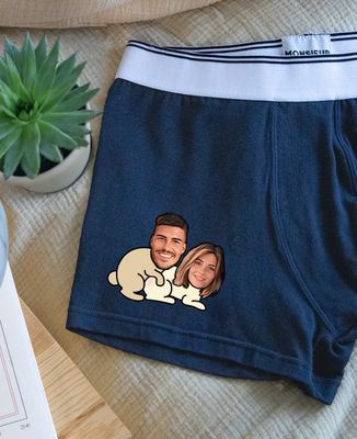 Boxers Customized Kamasutra rabbits and faces