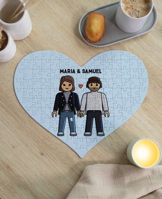 Puzzle Herz Paar Spielzeug - Geschenke für Paare