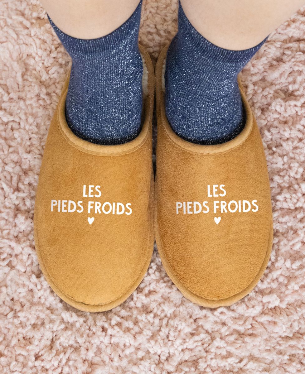 Chaussons Les pieds froids - Cadeaux Couple