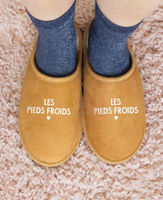Chaussons Les pieds froids - Cadeaux Couple