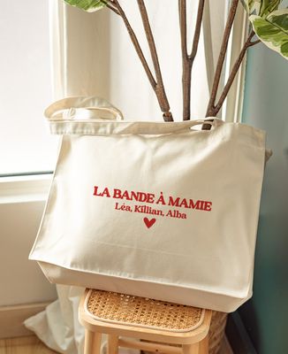 Maxi tote bag La bande à Mamie - Cadeaux Mamie