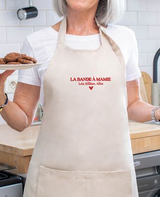 Tablier à poche La bande à Mamie - Cadeaux Mamie