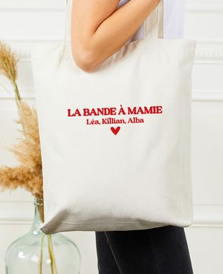 Tote bag La bande à Mamie - Cadeaux Mamie