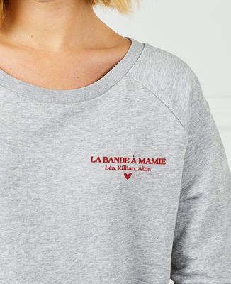 Sweatshirt femme La bande à Mamie - Cadeaux Mamie