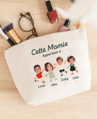 Trousse Cette mamie appartient à personnalisé - Cadeaux Mamie