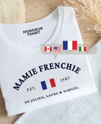 Mamie frenchie personnalisé