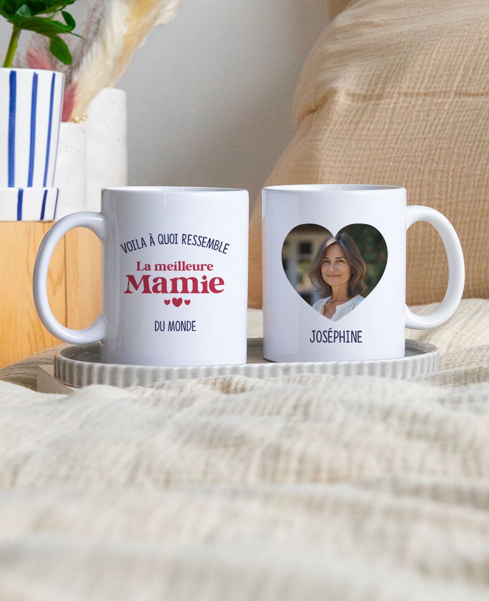 Mug Meilleure mamie du monde | Monsieur TSHIRT
