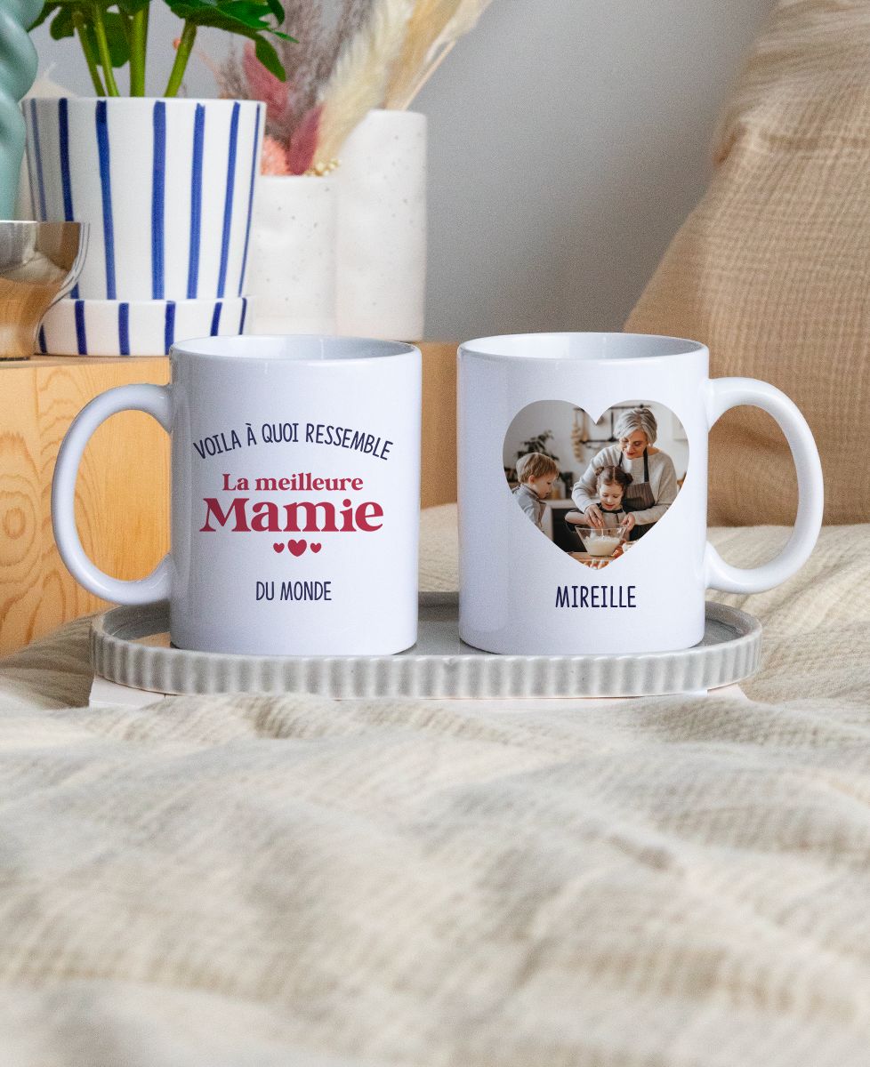 Mug Meilleure mamie du monde | Monsieur TSHIRT
