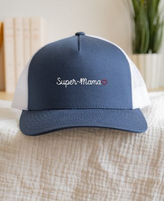 Trucker Cap Super-Mama - Geschenke Mama, Werdende Mutter/Vater
