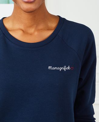 Dames sweatshirt Mamagnefiek - Geschenken voor mama