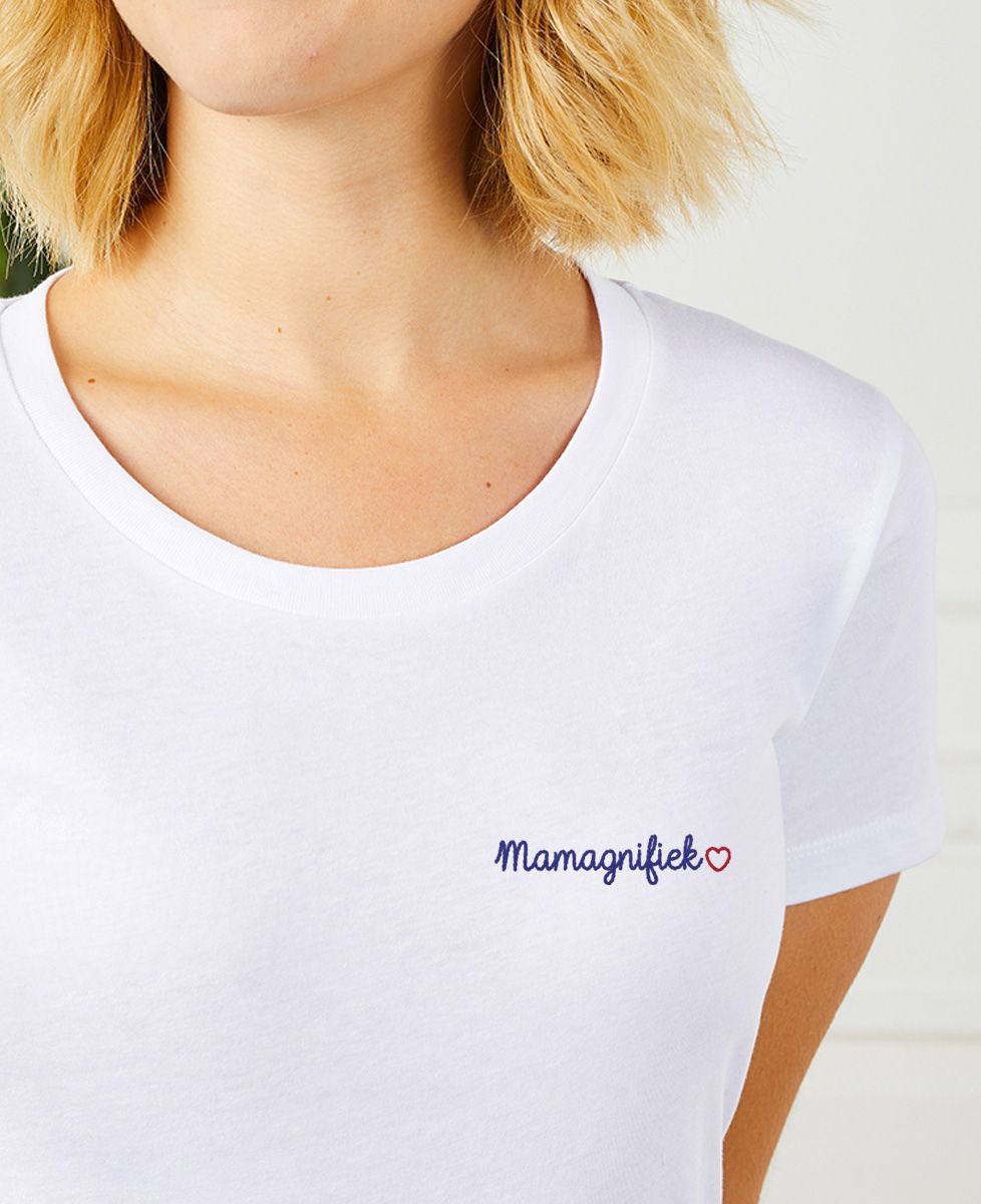 Dames-T-shirt Mamagnefiek - Geschenken voor mama