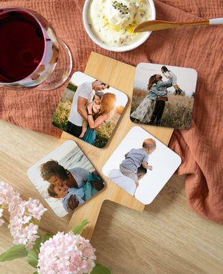 Coasters 4 personalized photos - Aperitif
