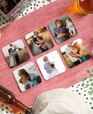 Untersetzer 6 personalisierte Fotos - Aperitif