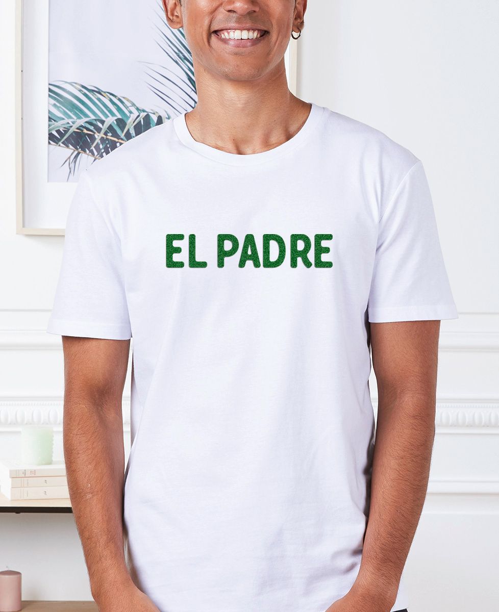 T-shirt homme El Padre (effet velours) - Cadeaux Papa