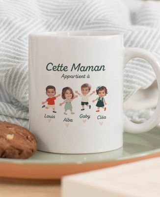 Cette maman appartient à personnalisé