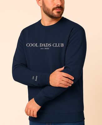 Felpa uomo Un bel club di papà e nomi sulla manica