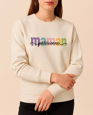 Sweatshirt femme Maman de ville personnalisée - Cadeaux Maman, Future Maman