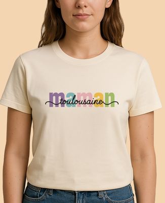 T-shirt femme Maman de ville personnalisée - Cadeaux Maman, Future Maman