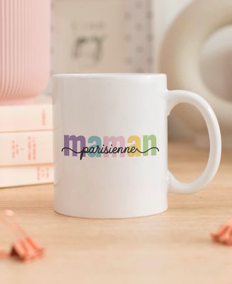 Mug Maman de ville personnalisée - Cadeaux Maman, Future Maman