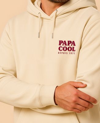 Hoodie homme Papa cool depuis année personnalisée - Cadeaux Papa, Cadeaux Maman