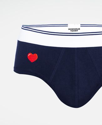 Slip Coeur (brodé)