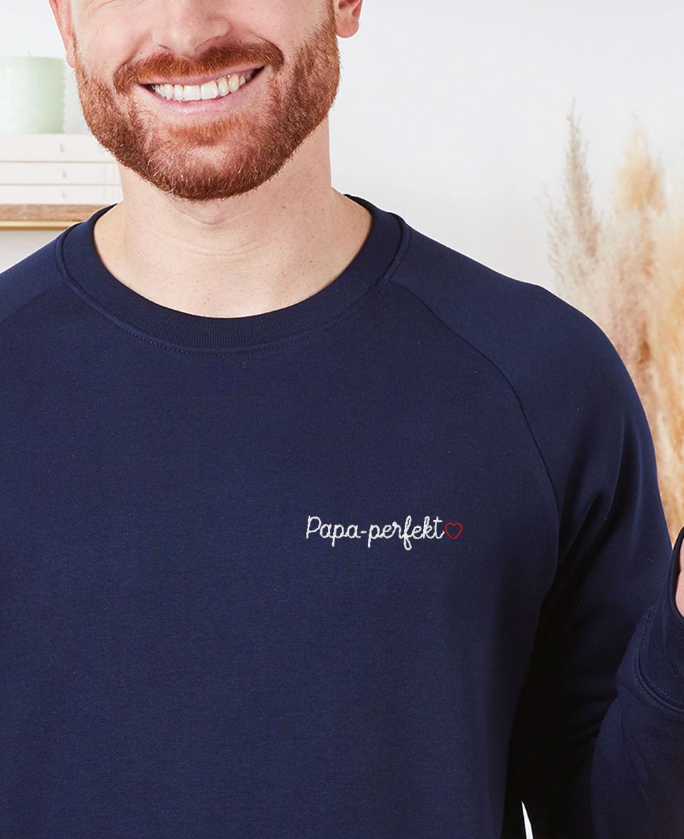Sweatshirt Mann Papa-perfekt - Papa-Geschenke
