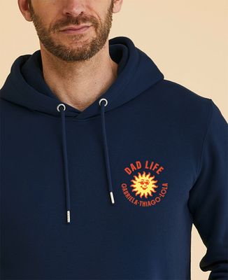 Men's hoodie Dad life personalized