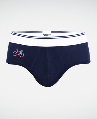 Slip Vélo tricolore (brodé)