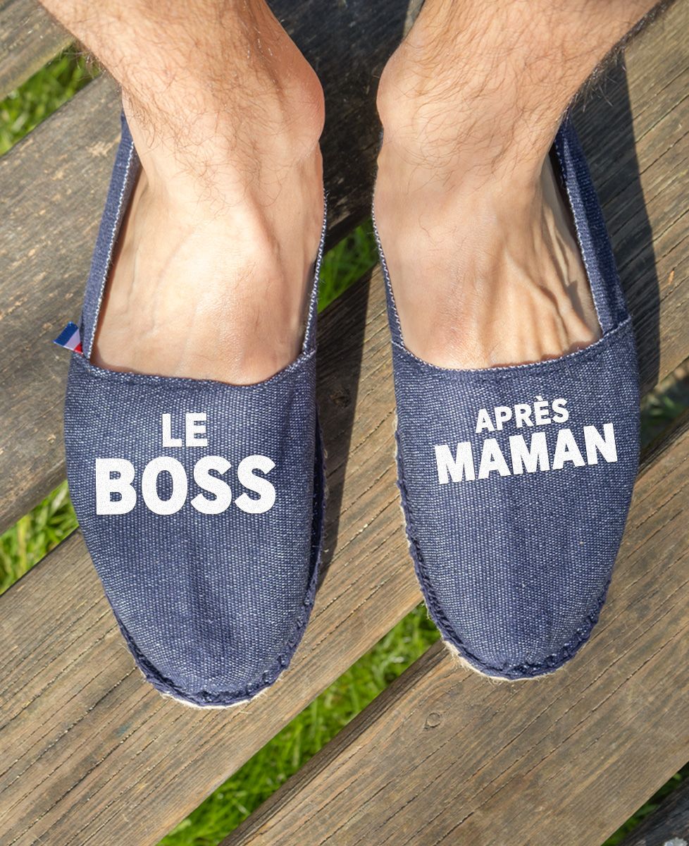 Espadrille Le Boss… après Maman