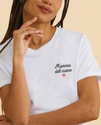 T-shirt per lei Mamma del cuore